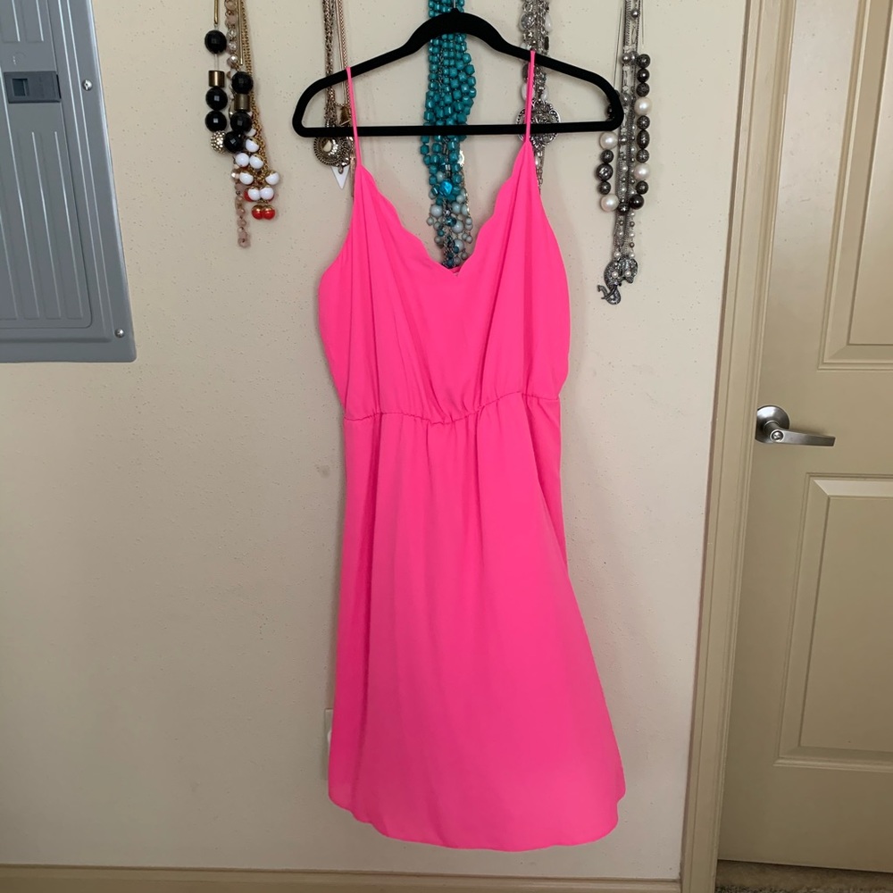 ❌SOLD❌ NWT Hot Pink Dress ❌SOLD❌